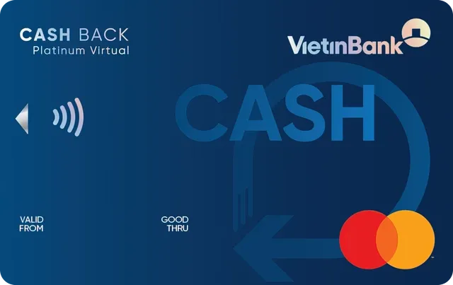 VietinBank Mastercard Platinum Cashback Virtual
